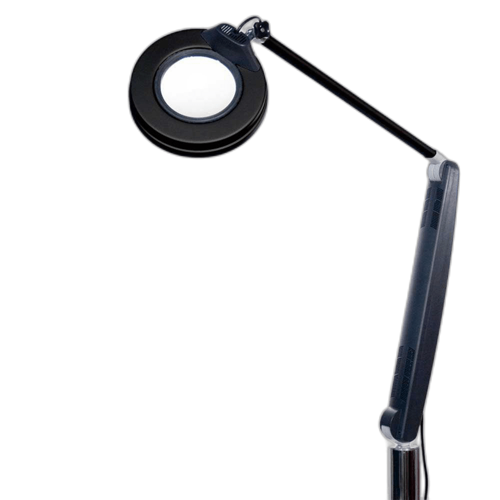 Didinamoji lempa "De Luxe NEO LED", juoda