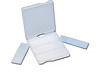 Objektinių stikliukų dėžutė