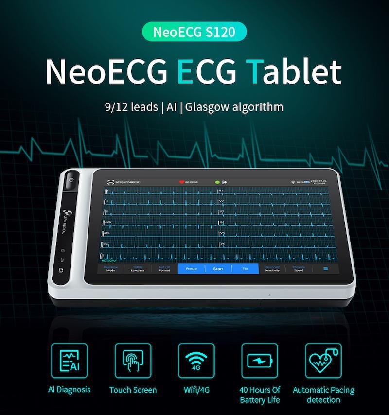 Elektrokardiografas "NeoECG S120" - Image 8