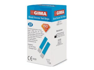 Gliukozės juostelės, 25 vnt.