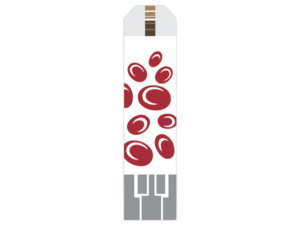 Hemoglobinio juostelės "Gimacare" matuokliui, 25 vnt.