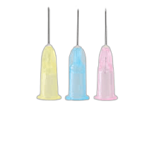 Meso-relle filerių Luer adatos, 32G (0,23 mm) x 12 mm, 100 vnt.