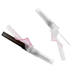 BD Vacutainer Eclipse 22G x 1 - ¼ (0,7 × 32 mm) adatos, juodos spalvos, 48vnt