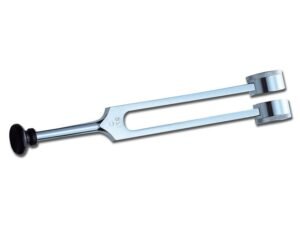 Aliuminis kamertonas su kojele