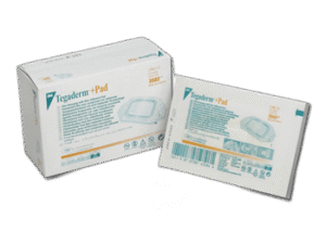 TEGADERM™ skaidrios plėvelės tvarstis, 5 x 7 cm, sterilus, 1 vnt.