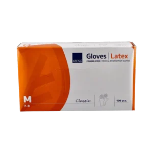 "Abena Classic" latekso pirštinės, be pudros, M dydis (100 vnt.)