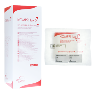 "KOMPRI LUX" sterilūs gaziukai 5 x 5 cm, 50 vnt.