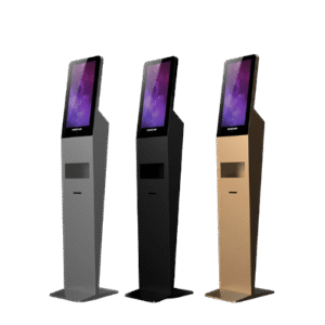 Bekontaktė temperatūros matavimo ir automatinės rankų dezinfekcijos stotelė „DSD2150AF-Pro”