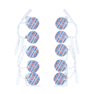 25 MM DIAMETRO APVALŪS ELEKTRODAI
