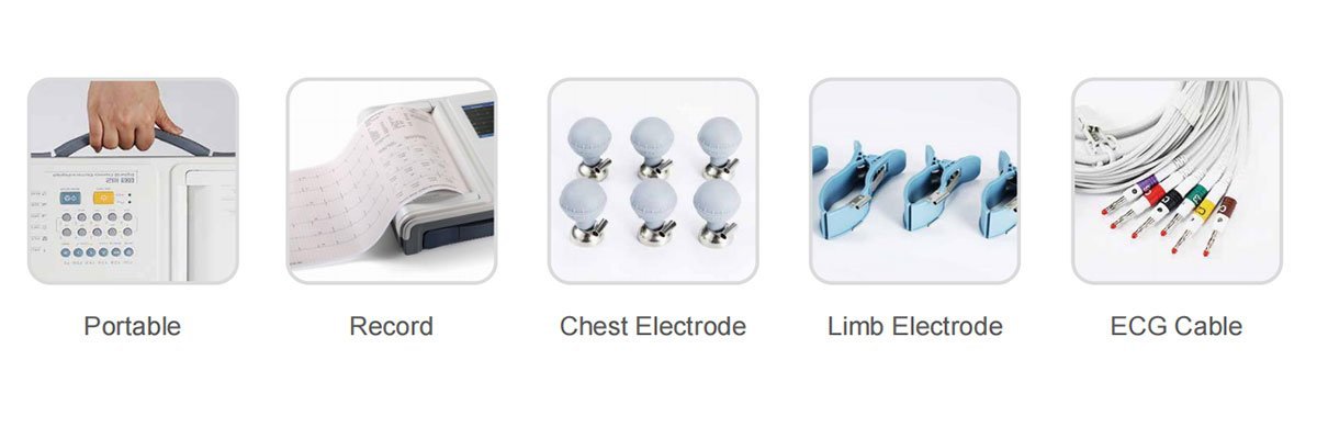 12 kanalų elektrokardiografas "1112M" - Image 2