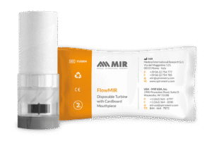 „Flowmir“ vienkartiniai turbininiai kandikliai spirometrijai, 10 vnt.