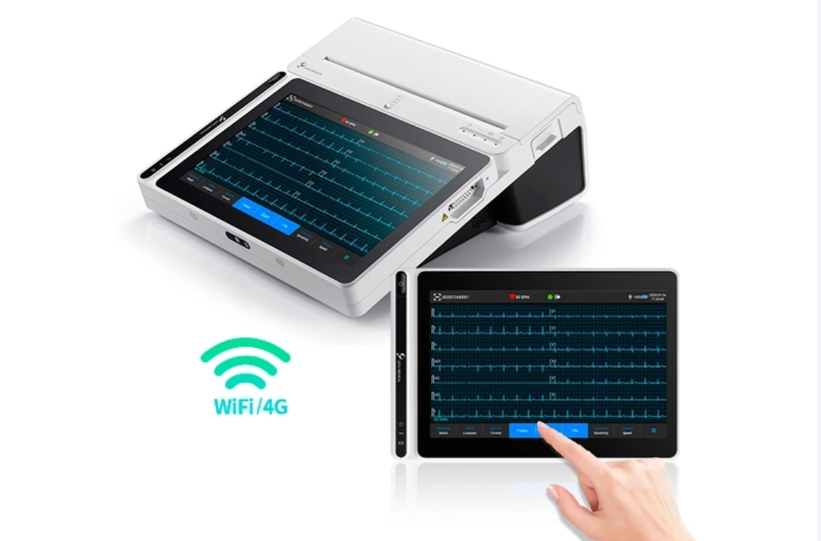 Elektrokardiografas "NeoECG S120" su tarnsportavimo krepšiu - Image 5