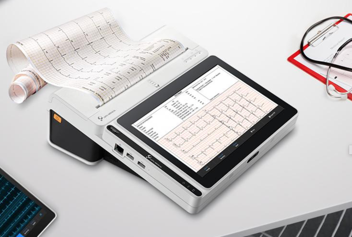 Elektrokardiografas "NeoECG S120" su tarnsportavimo krepšiu - Image 8