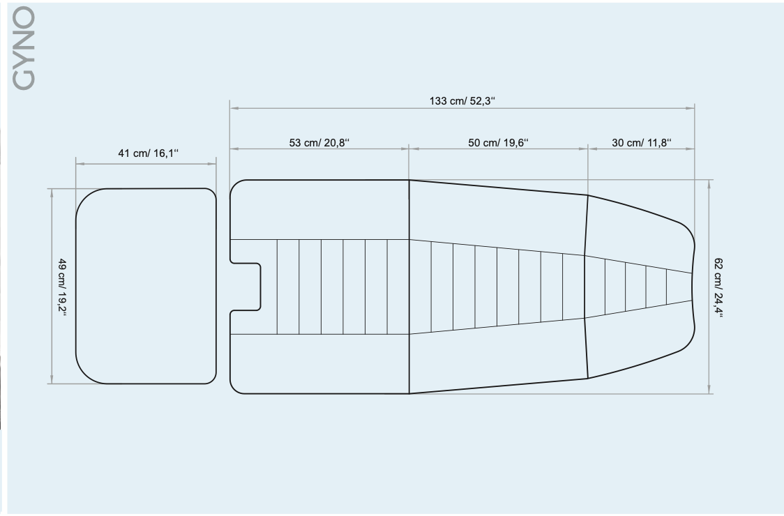Elektrinė ginekologinė kėdė "Lemi Gyno" - Image 7