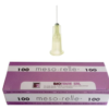 Meso-relle mezoterapijos adatos 30G (0,30 mm) x 12 mm, 100 vnt. - Image 2