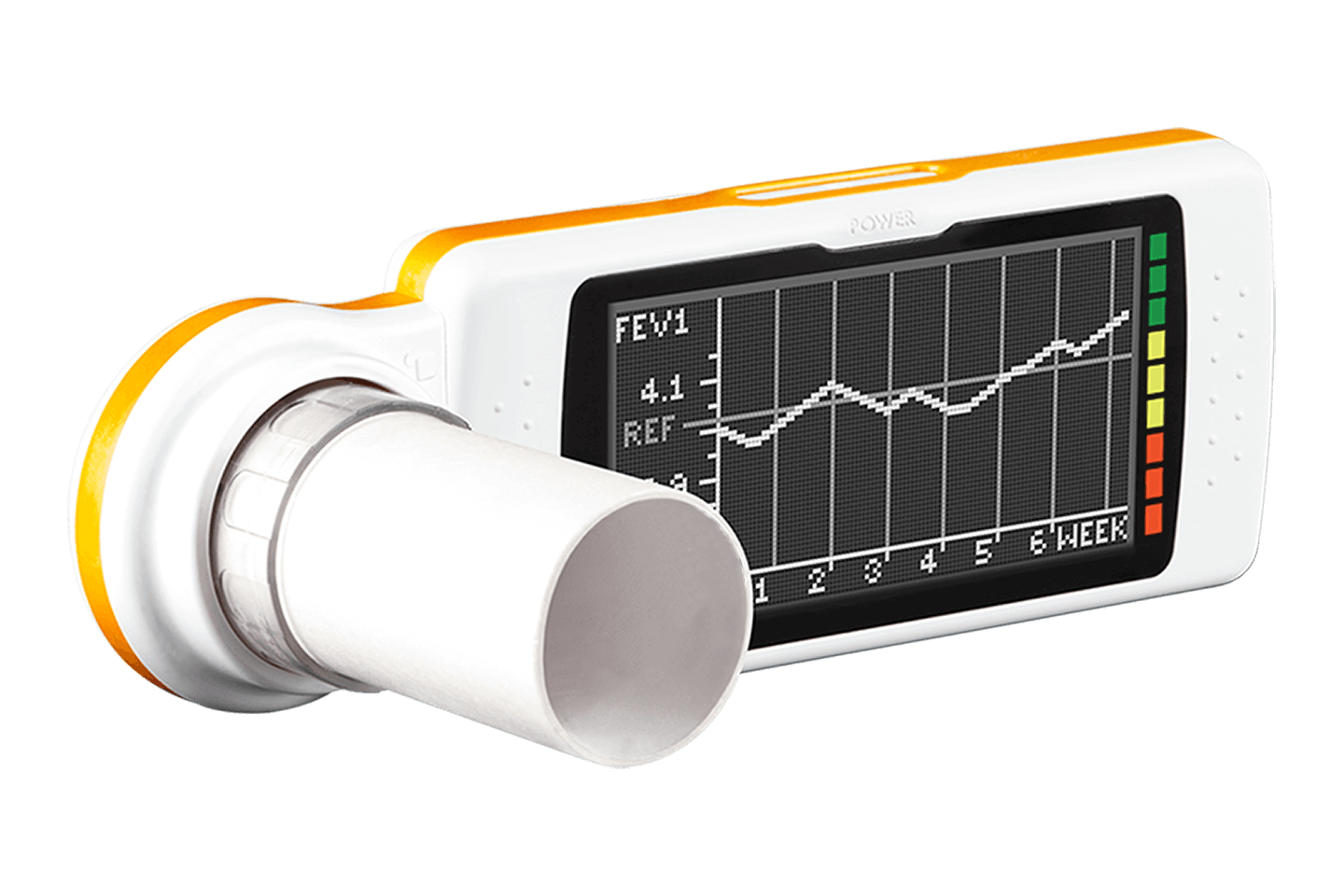Nešiojamasis jutiklinio ekrano spirometras ir oksimetras "Spirodoc" - Image 4