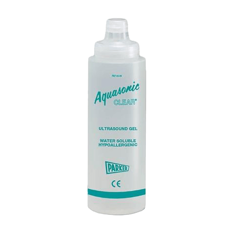 Ultragarsinis gelis, 250 ml, skaidrus "Aquasonic", JAV
