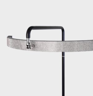 Kosmetologinė lempa "Moon" su cirkoniais, juoda