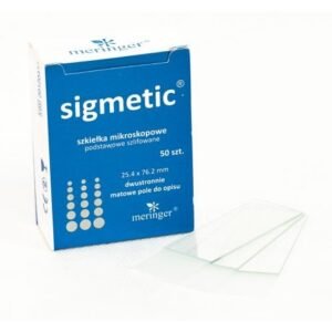 Citologiniai stikliukai matiniu galiuku, 76.2 mm x 25.4 mm, 50 vnt.