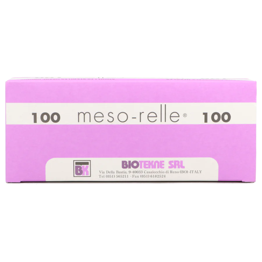Meso- relle adatos, 31G 0,26x4 mm - mėlynos spalvos, 100 vnt. - Image 2