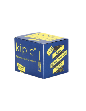 KIPIC® vienkartinė poodinė adata 30G x 4 mm | 100 vnt.