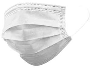 GISAFE 98% filtravimo 3 sluoksnių kaukės, 50 vnt.