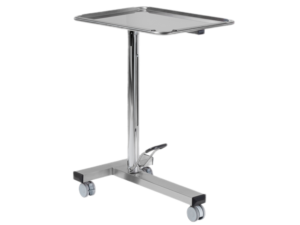Hidraulinis Mayo staliukas su nuimamu padėklu 70x45xh 1,8 cm