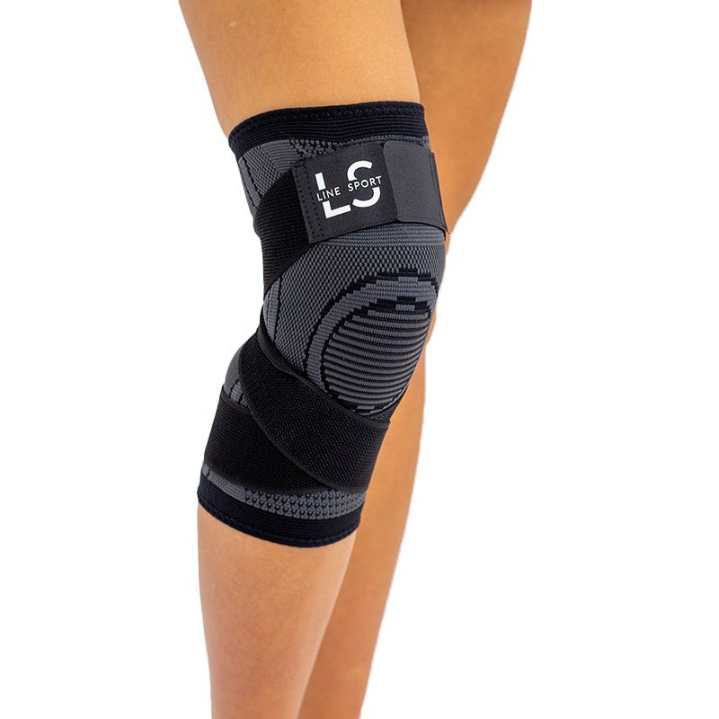 Elastinis kelio stabilizatorius, įtvaras „Line Sport" su tvirtinimo gumomis - Image 2