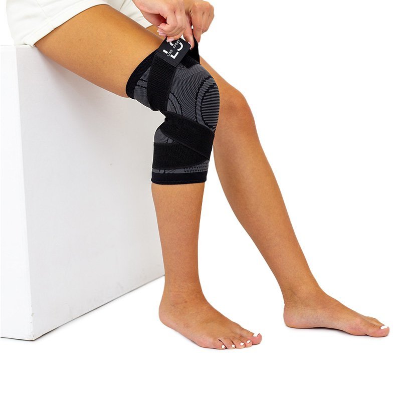 Elastinis kelio stabilizatorius, įtvaras „Line Sport" su tvirtinimo gumomis - Image 3