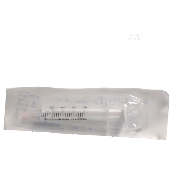 Sterilūs 2- jų dalių švirkštai, luer, "M-JECT", 2 ml, 100 vnt. - Image 2