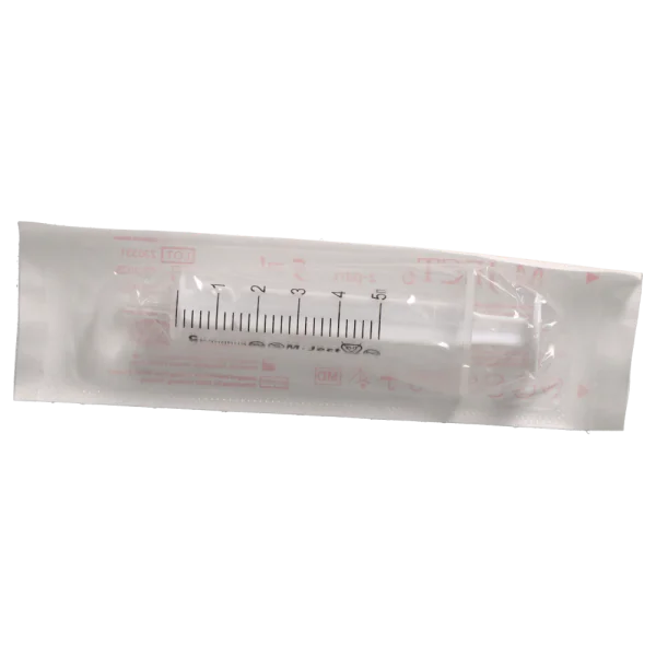 Sterilūs 2- jų dalių švirkštai, luer, "M-JECT", 5 ml, 100 vnt. - Image 2