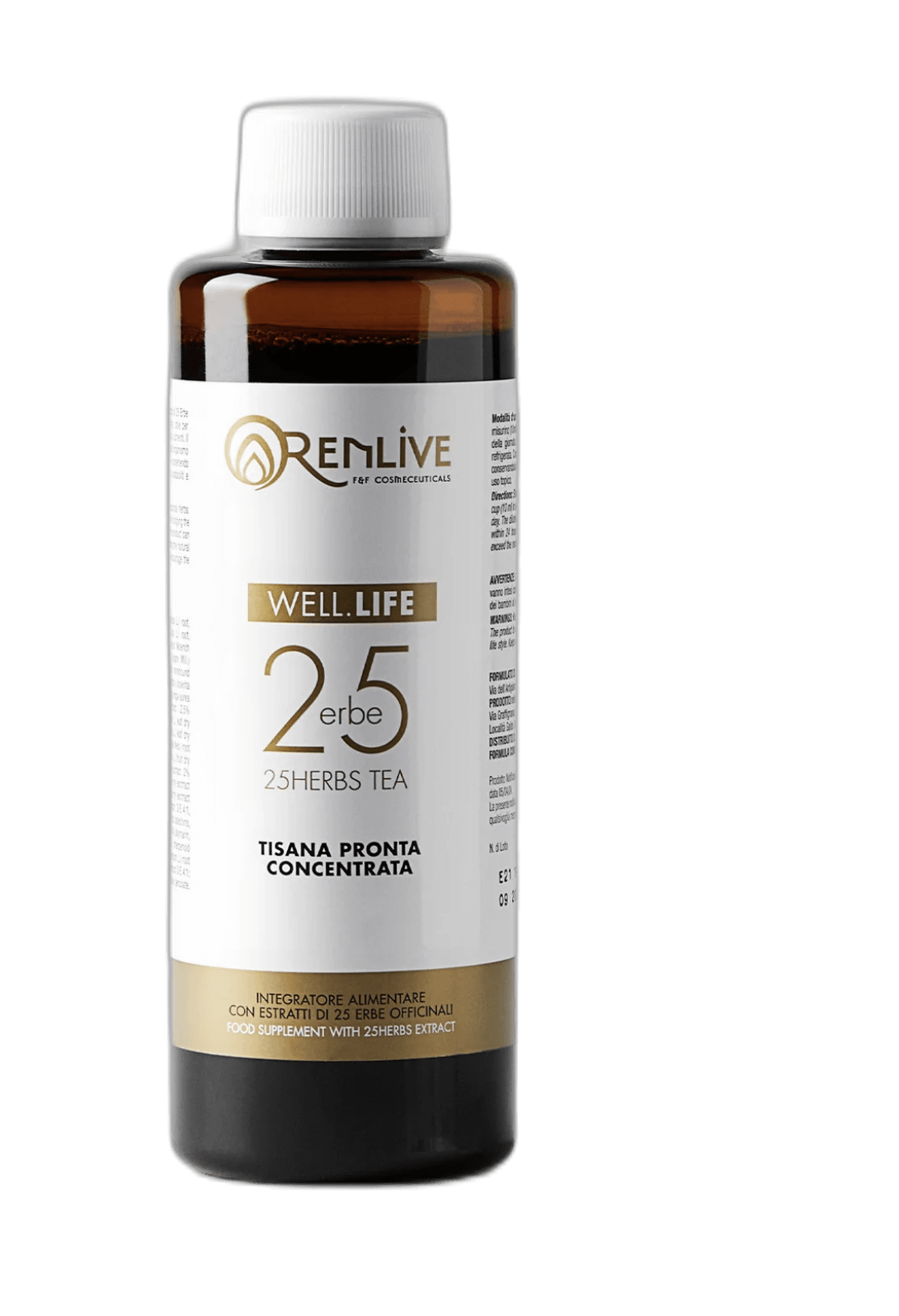 Detoksikacijos arbata su 25 skirtingomis žolelėmis "Tisana", 250 ml