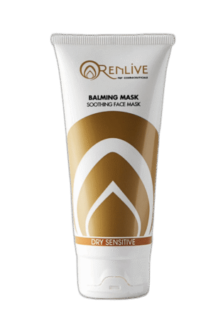 "RENLIVE Balming Mask" maitinamoji ir raminamoji veido kaukė, 100 ml