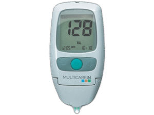 Gliukozės, cholesterolio ir trigliceridų matuoklis "MultiCareIn"