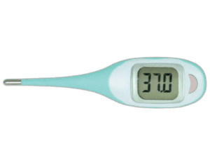 Elektroninis termometras su plačiu ekranu