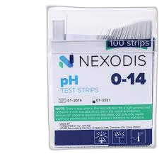 Juostelės makšties pH matuoti (0-14.0), 100 vnt.