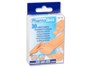 PHARMADOCT CLASSIC pleistrai, įvairių dydžių, 30 vnt.