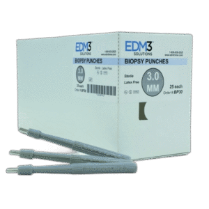 Biopsinė punch adata, EDM, 25 vnt.