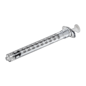 Švirkštas 1 ml BD 3 dalių,  Luer, 1 vnt.