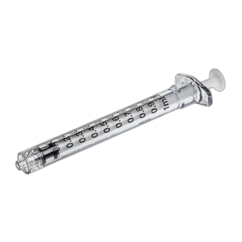 Švirkštas 1 ml BD 3 dalių, Luer, 1 vnt.